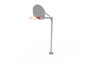 Canasta Baloncesto Antivandálica