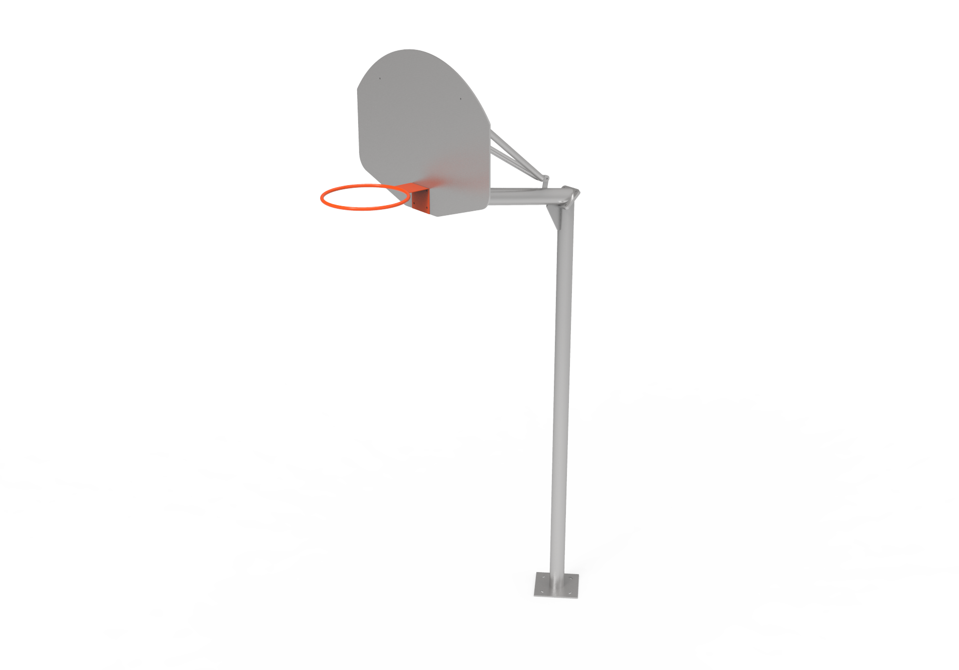 Canasta Baloncesto Antivandálica